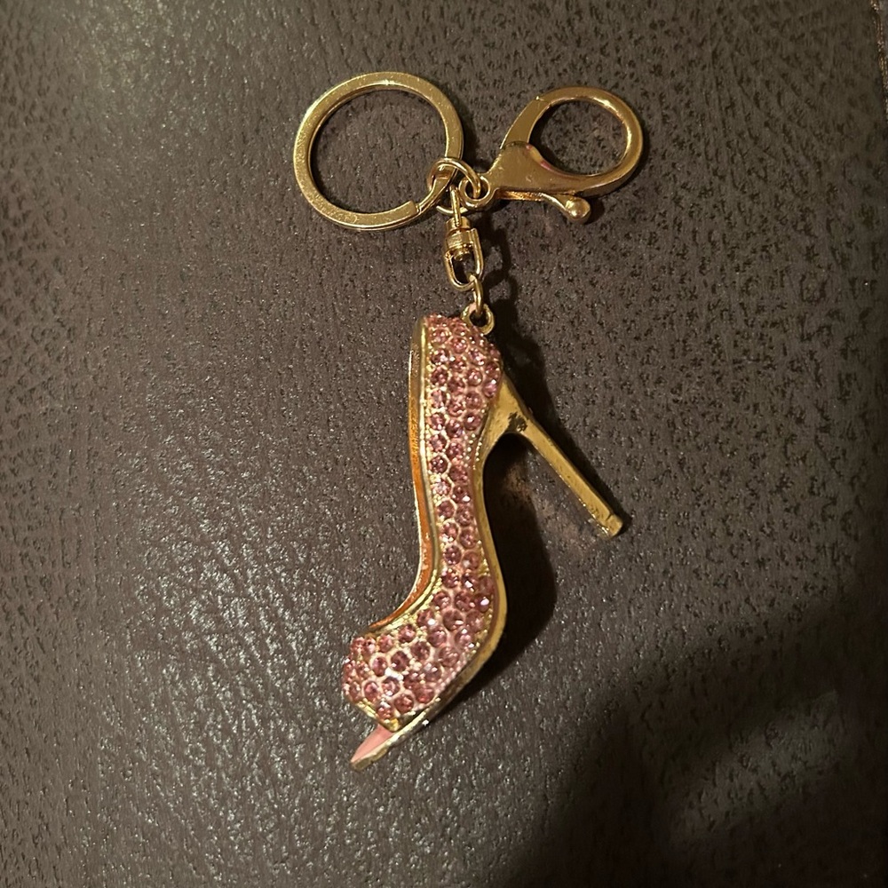 High-Heel Glam Bag Charm/Keychain